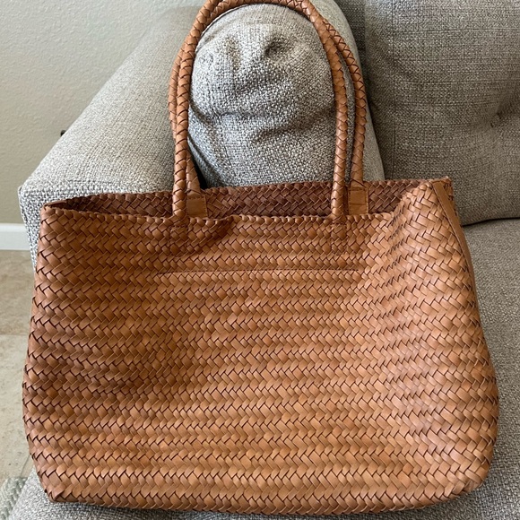 Madewell Large Woven Tote Shoulder Bag 24 Release ! - Picture 2 of 16